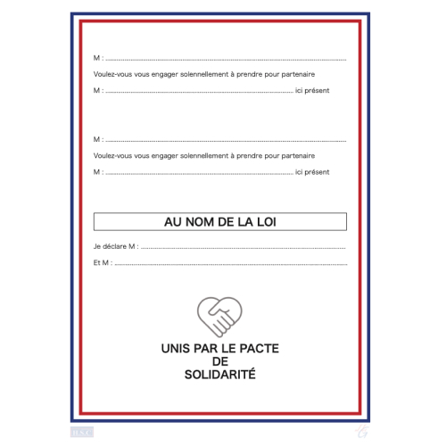 CÉLÉBRATION DU PACTE CIVIL DE SOLIDARITÉ – Image 3